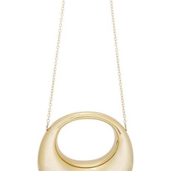 Lovers and friends Edie bag clutch handbag gold metallic - Picture 3 of 10